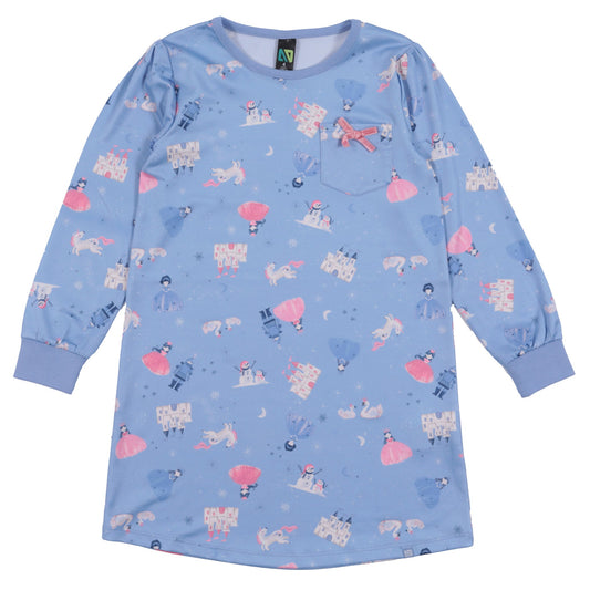 Robe de nuit  Filles Lilas