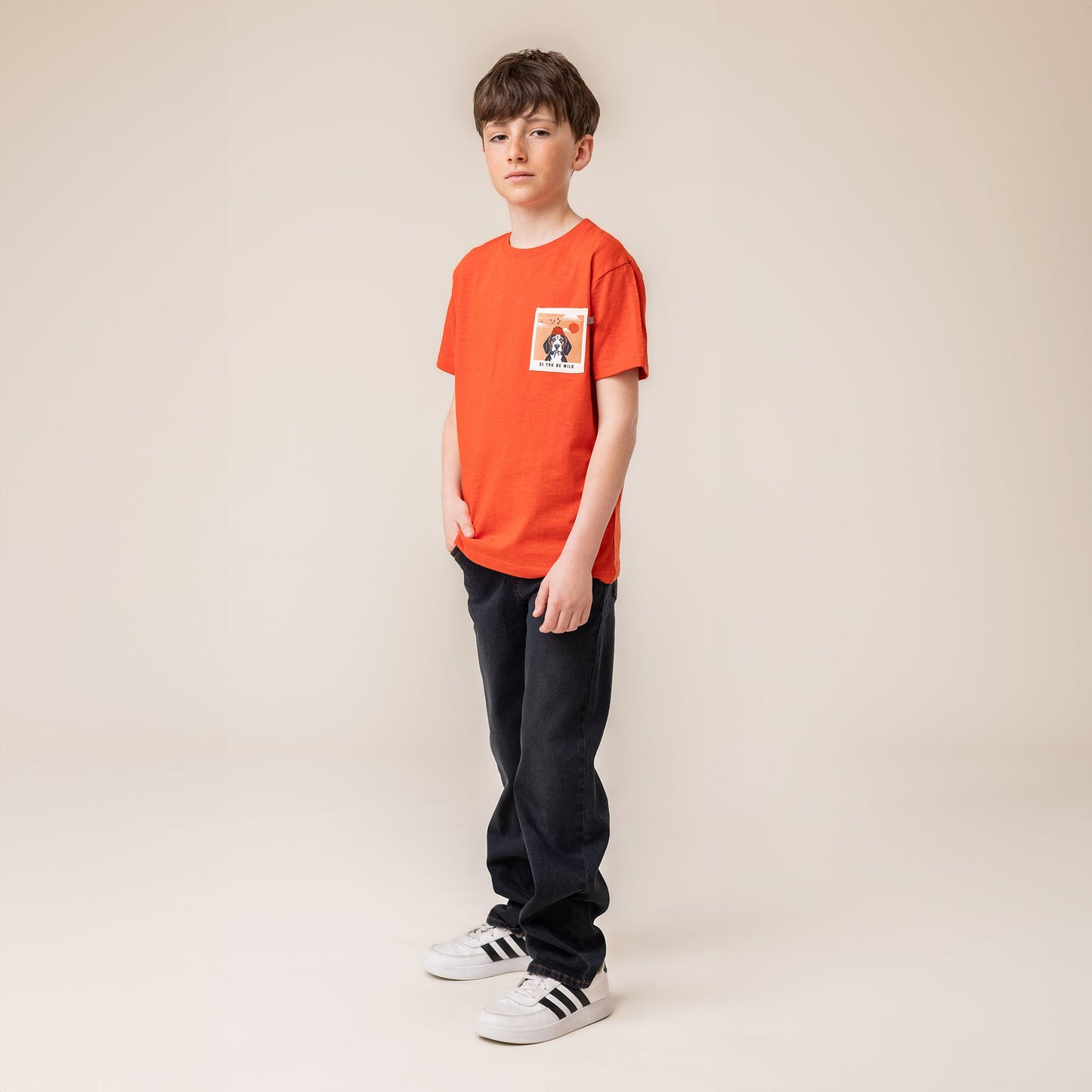 Boys Red Promo T-shirt