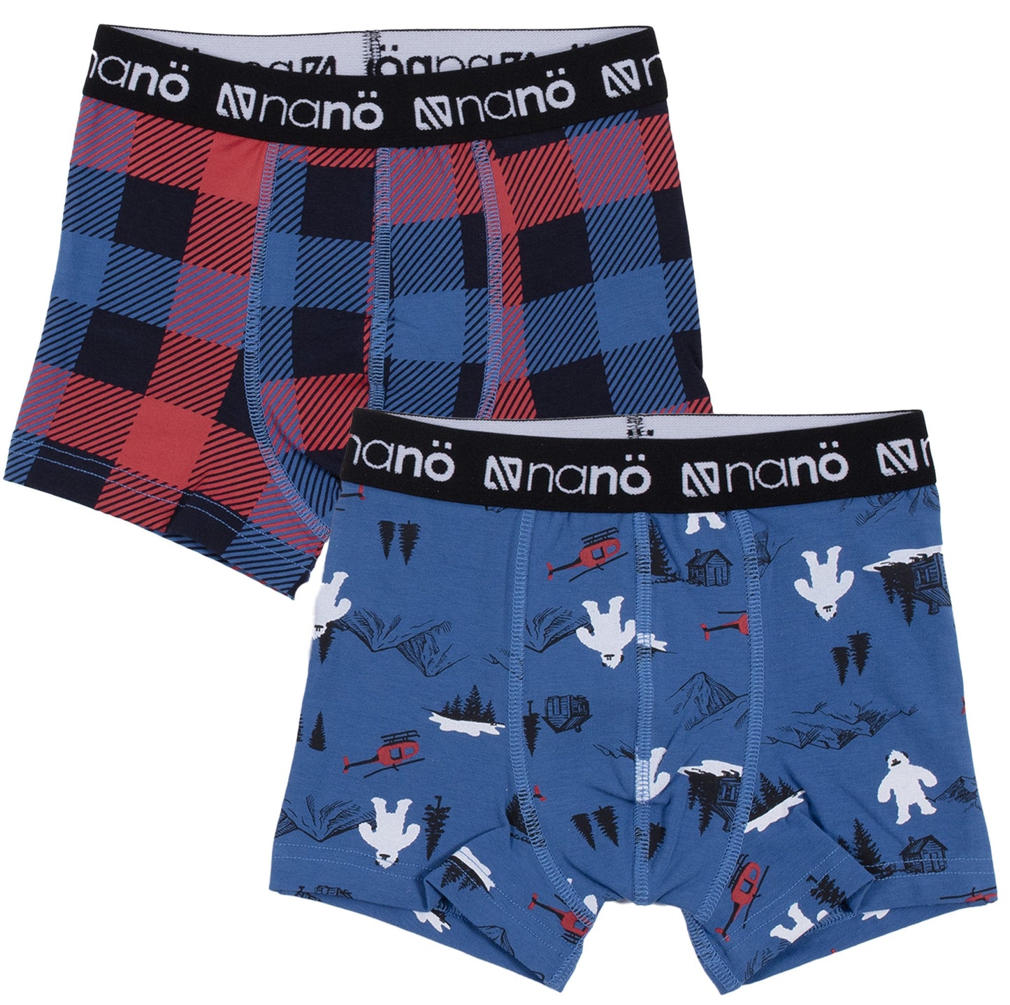 Boxers, paquet de 2  Garçons Bleu