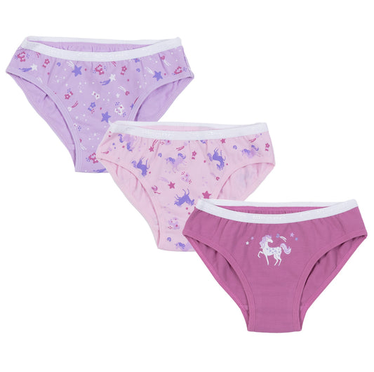 Culottes, paquet de 3  Filles Mauve