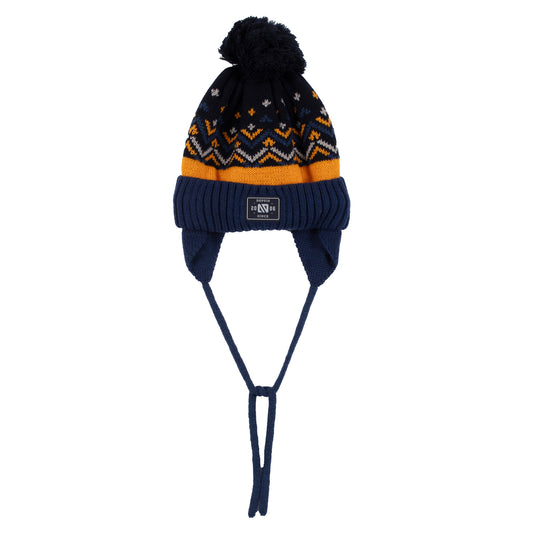 Tuque en tricot Hugo  Garçons Marine