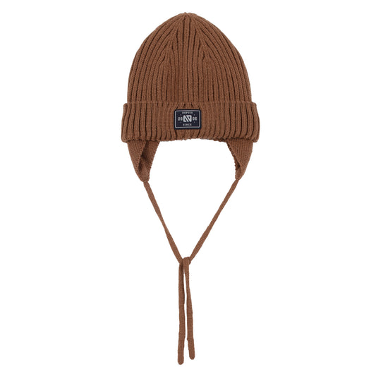Henri Boys Taupe Knit Beanie