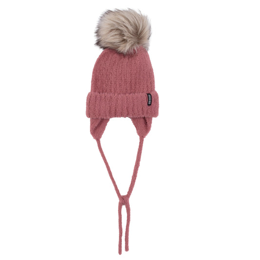 Tuque en tricot Phoebe  Filles Rose