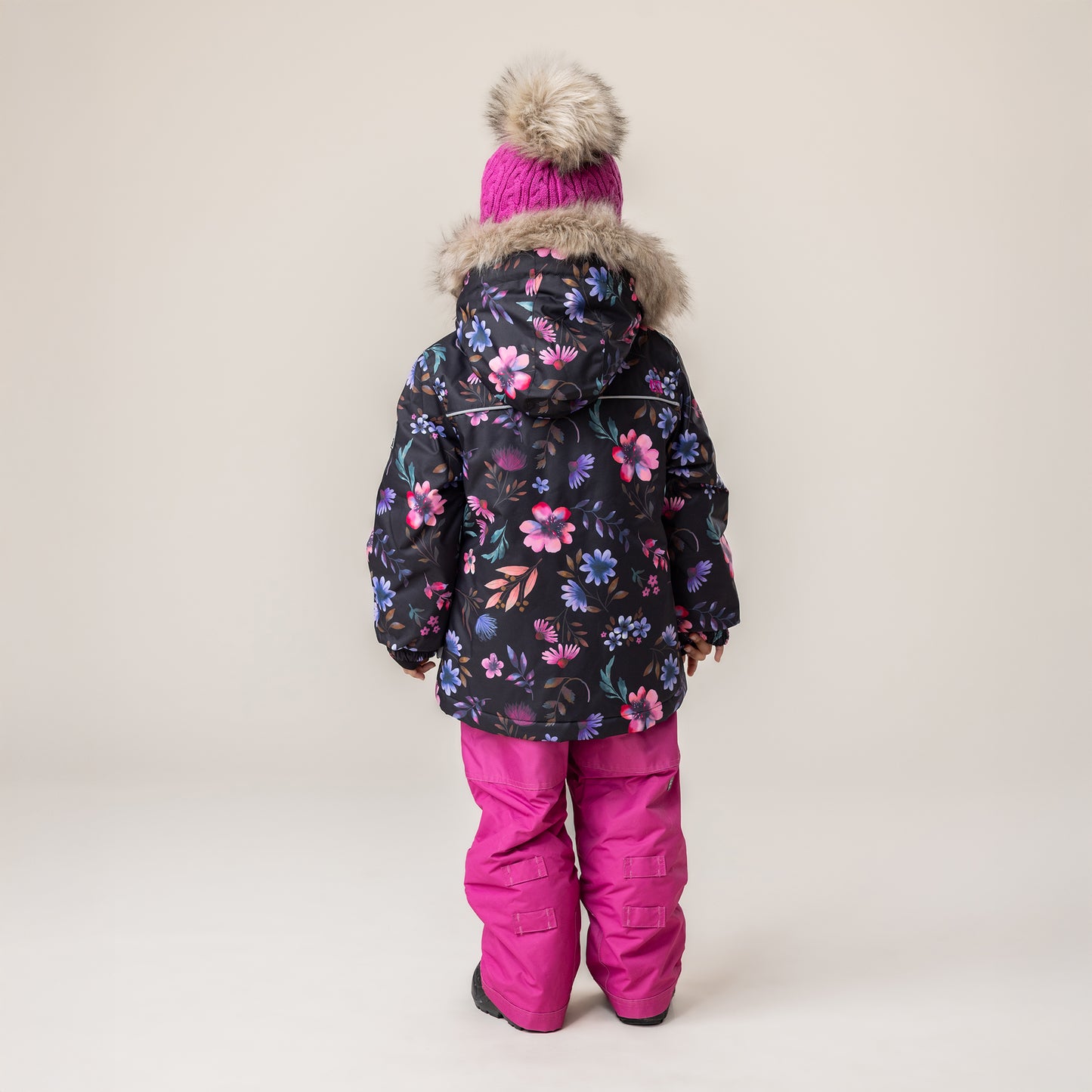 Joy Girls Mauve Knit Beanie