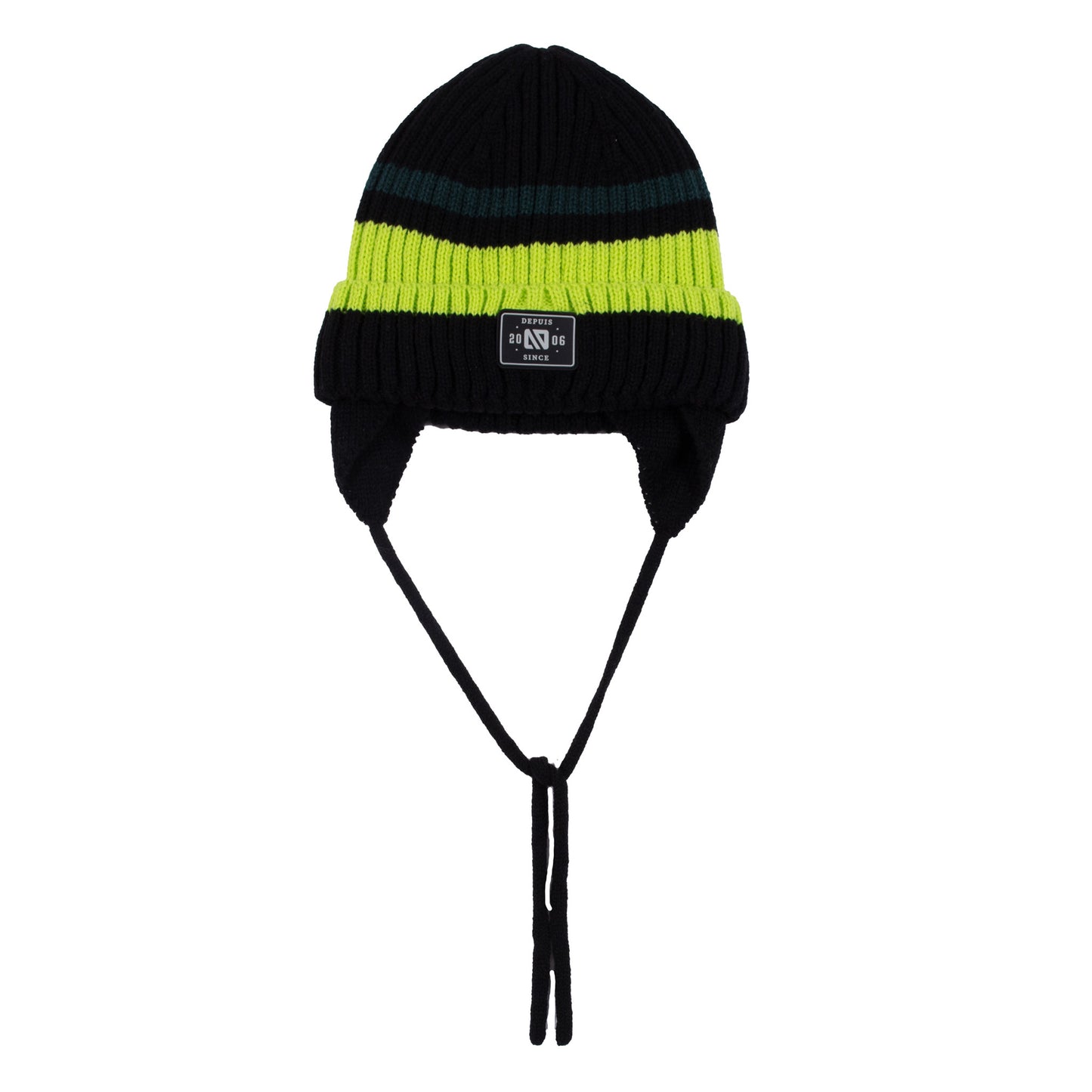Tuque en tricot Alexis  Garçons Noir