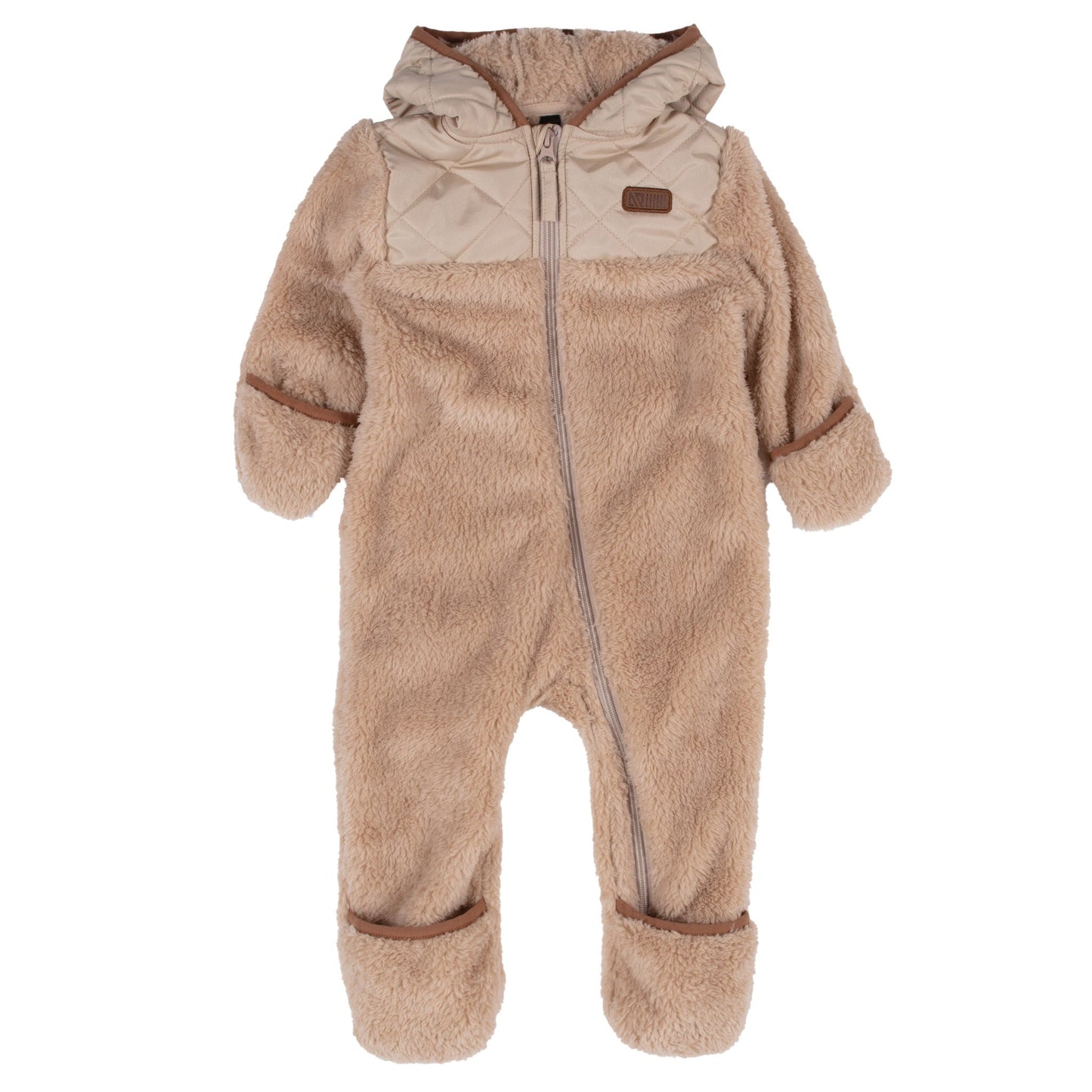 Combinaison à capuchon  Bébé Garcon Beige