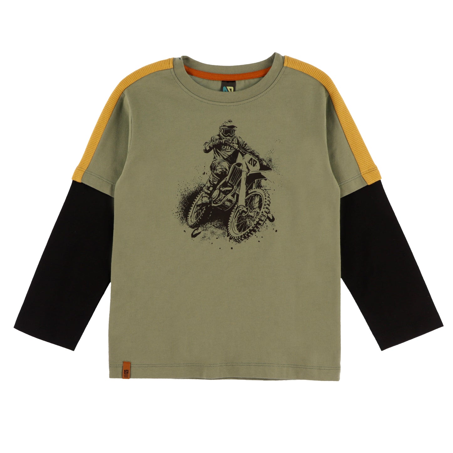 T-shirt à manches longues  Garçons Vert