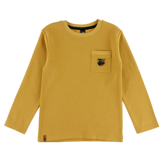 T-shirt à manches longues  Garçons Jaune