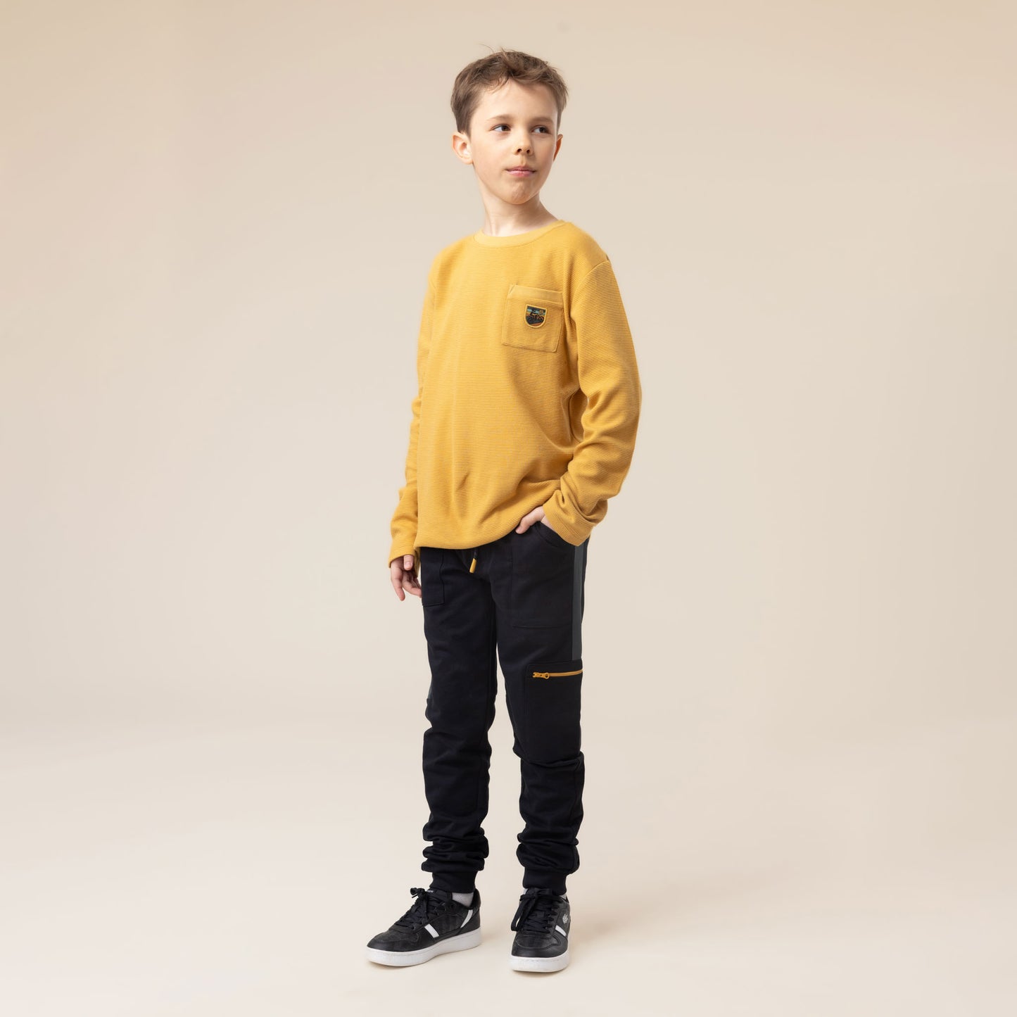 T-shirt à manches longues  Garçons Jaune