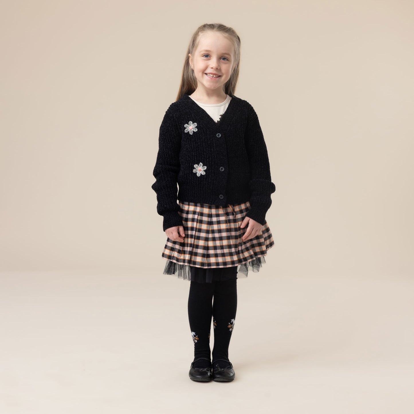 Cardigan  Filles Noir