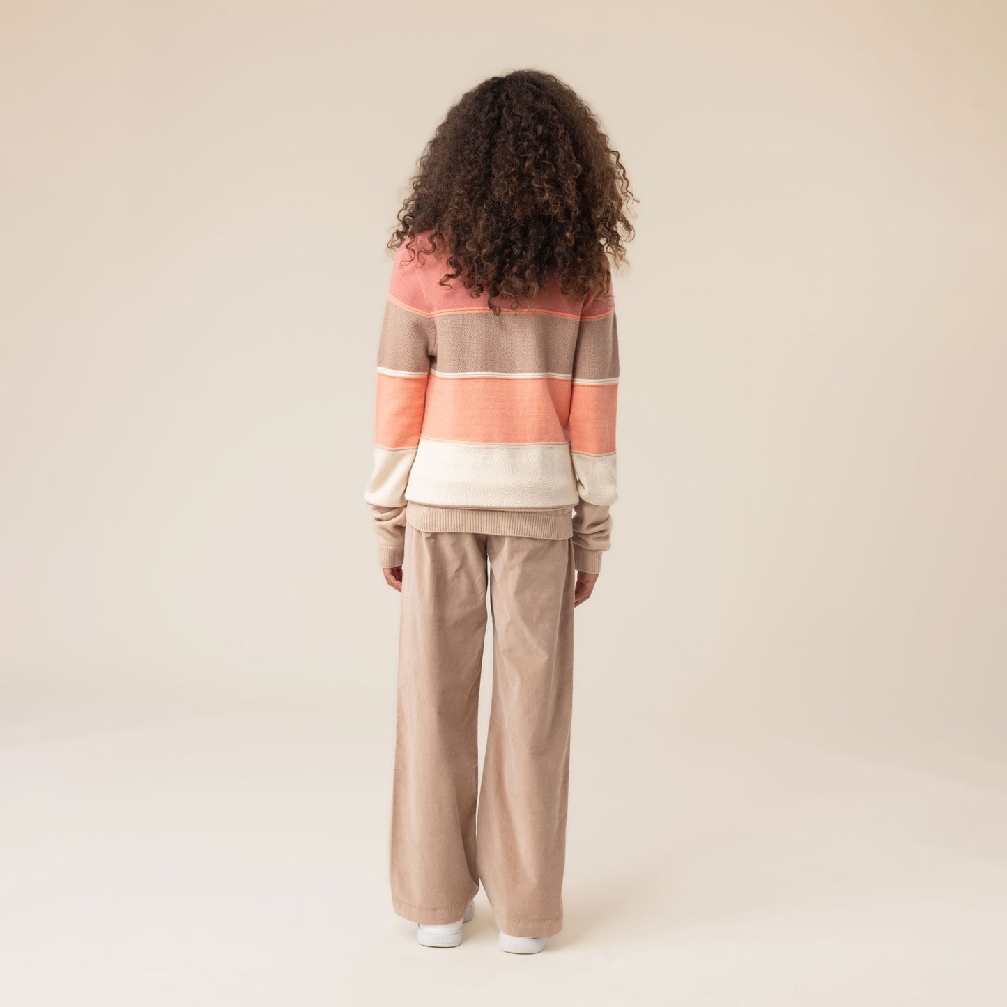 Chandail en tricot  Filles Corail