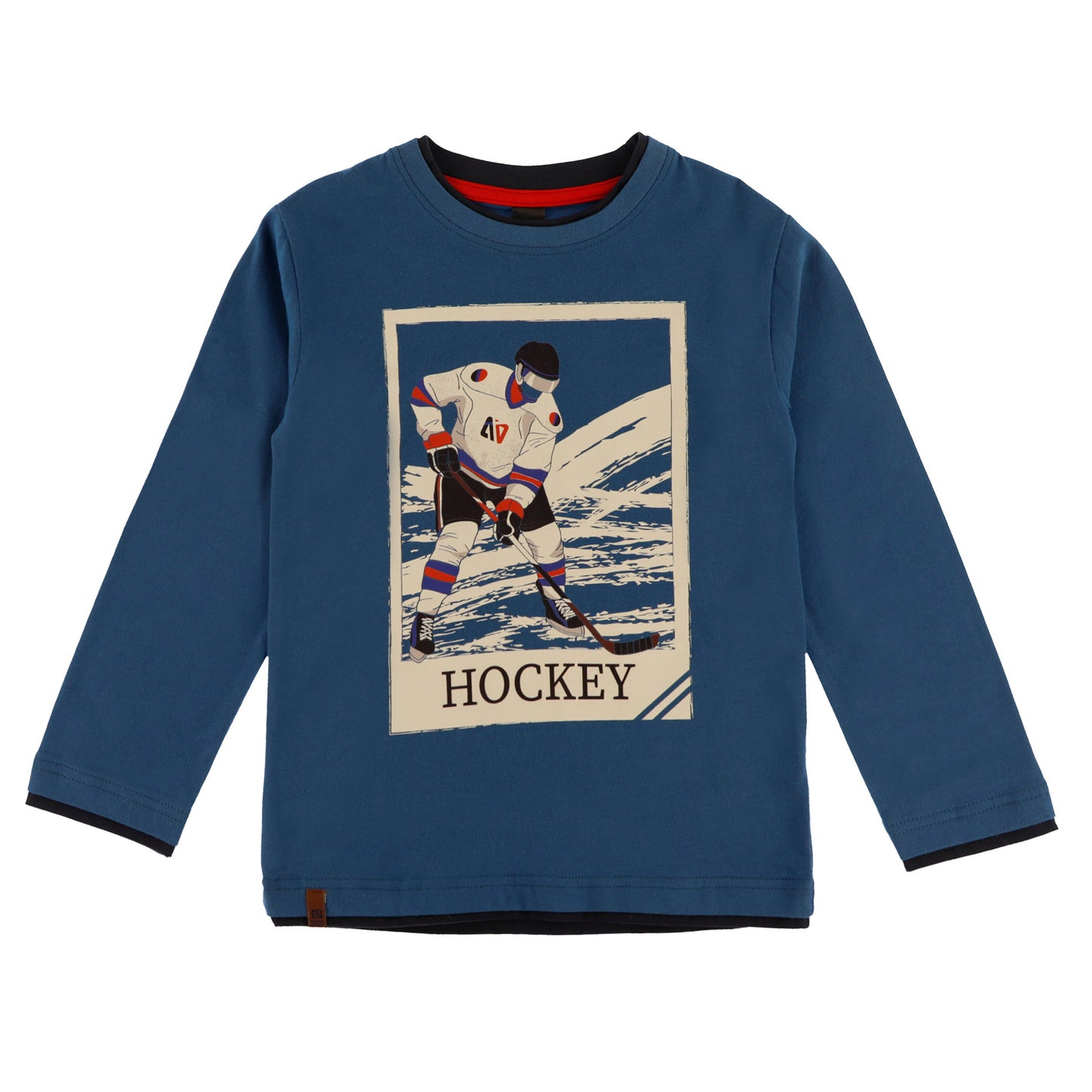 T-shirt à manches longues  Garçons Bleu