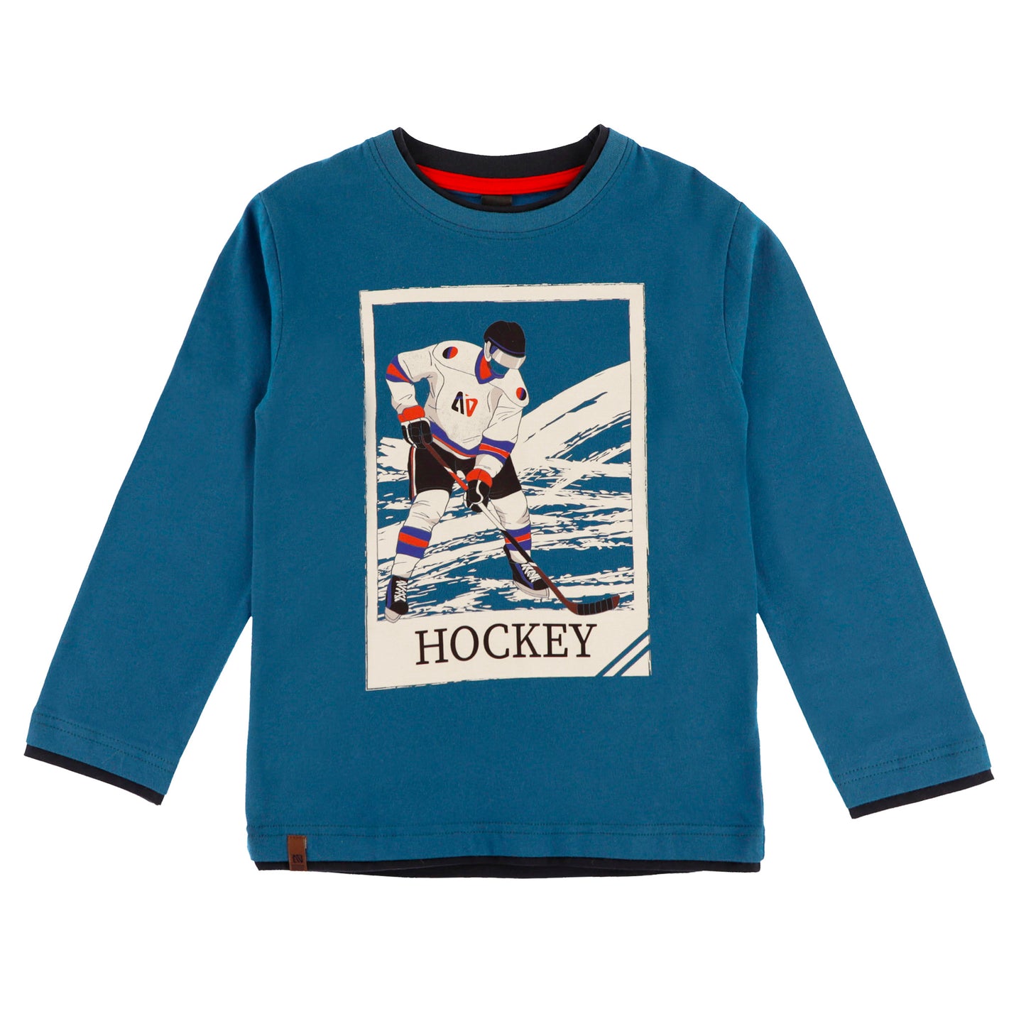 T-shirt à manches longues  Garçons Bleu