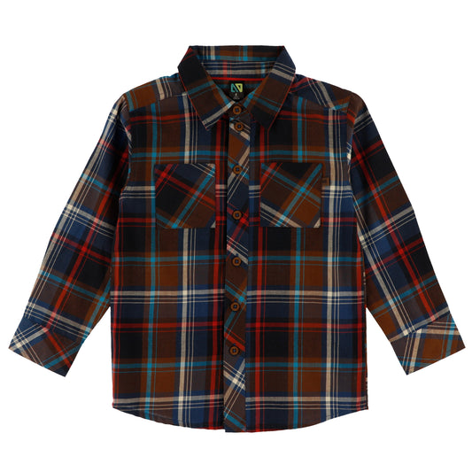 Chemise  Garçons Bleu