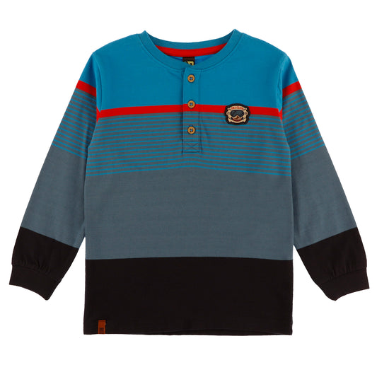 T-shirt à manches longues  Garçons Bleu