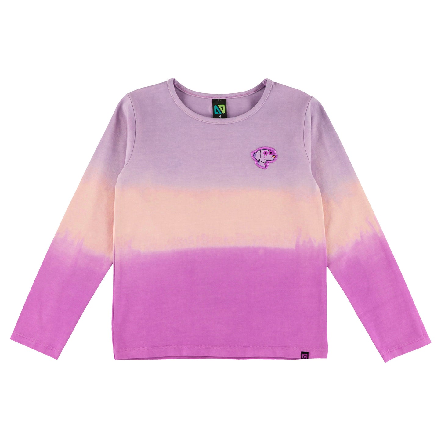 T-shirt à manches longues  Filles Lilas