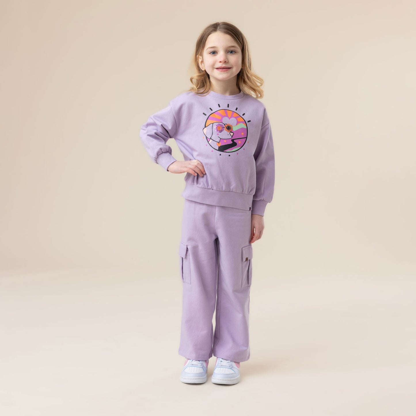 Pantalon de jogging  Filles Lilas