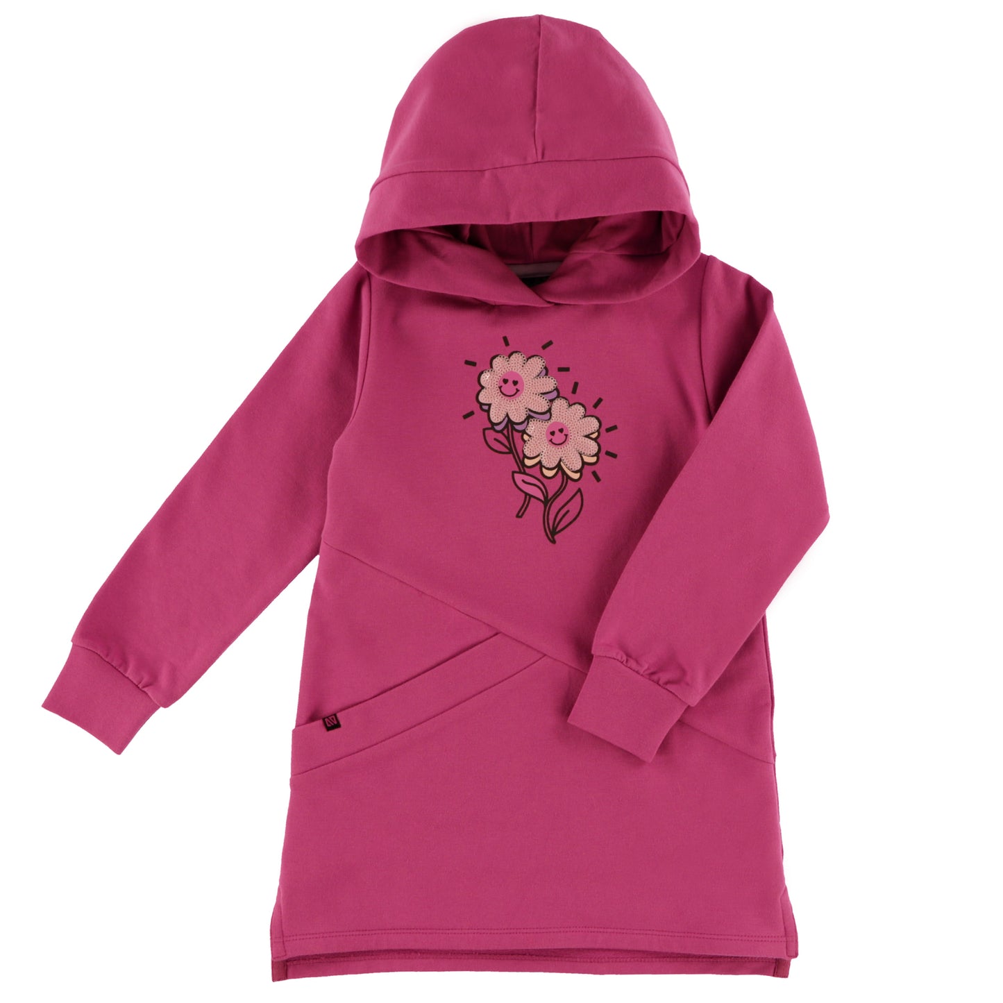 Tunique à capuchon  Filles Mauve