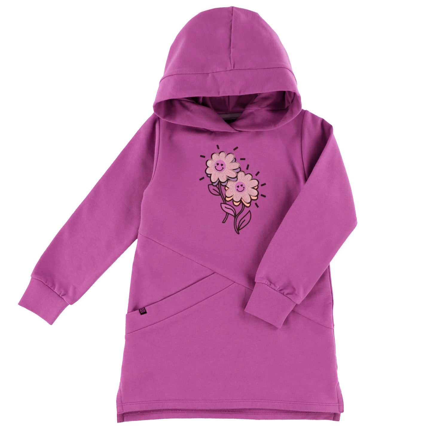 Tunique à capuchon  Filles Mauve