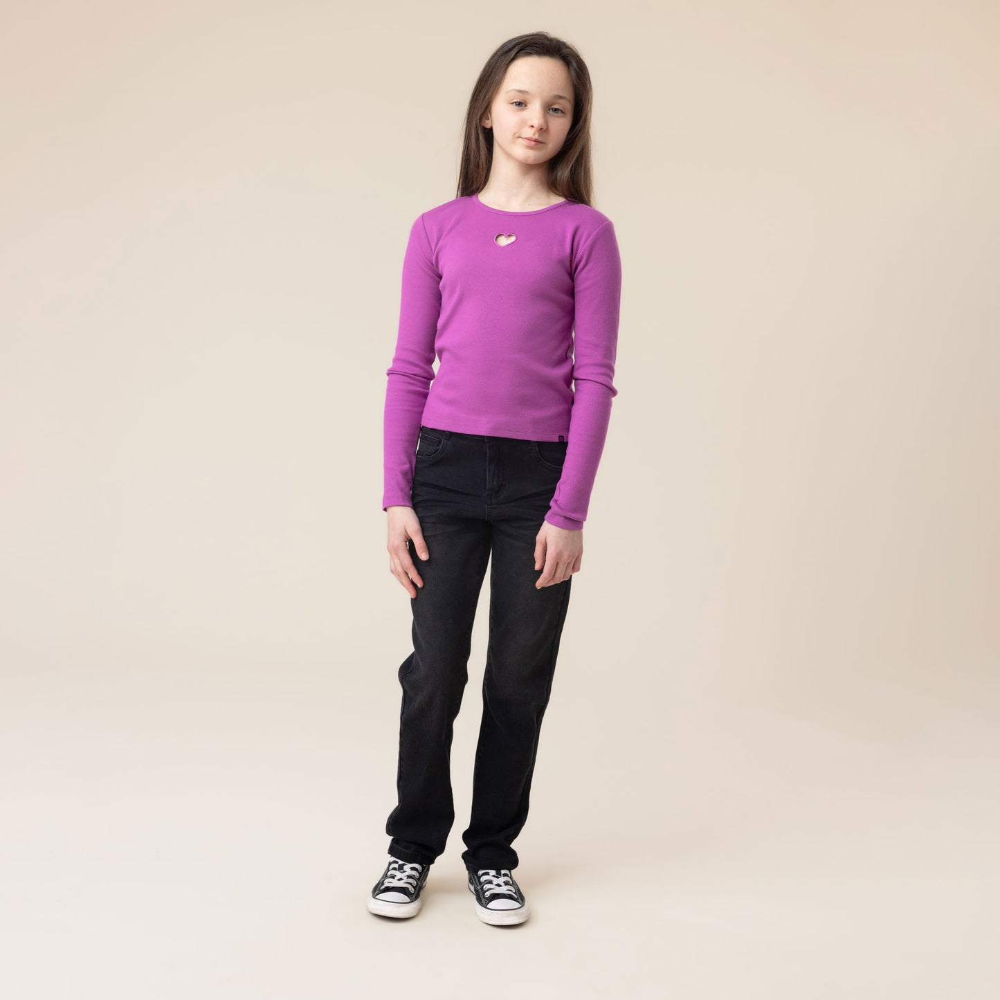 Jeans  Filles Denim noir