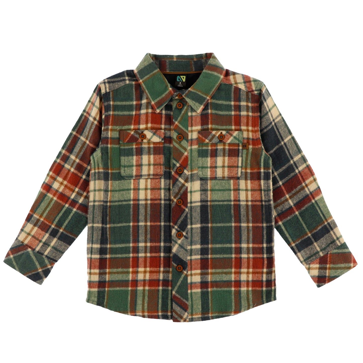 Chemise  Garçons Vert