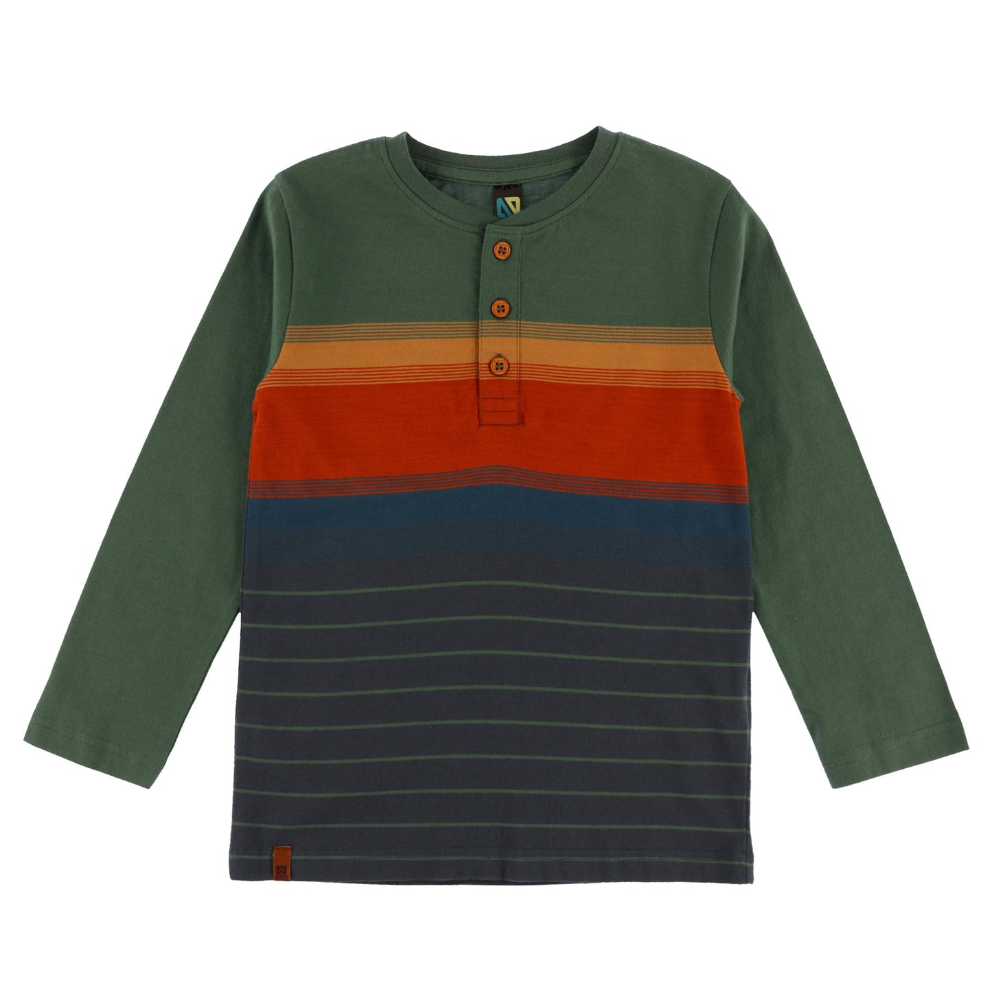 T-shirt à manches longues  Garçons Vert
