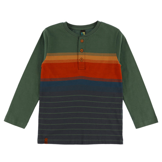 T-shirt à manches longues  Garçons Vert