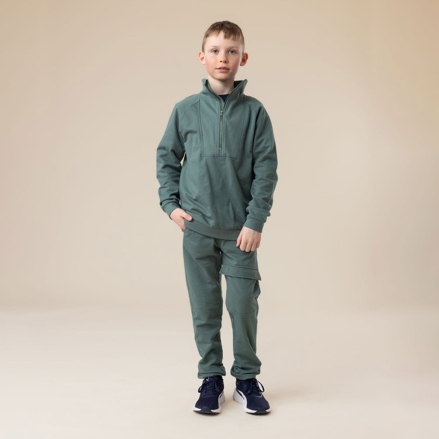 Pantalon de jogging  Garçons Vert