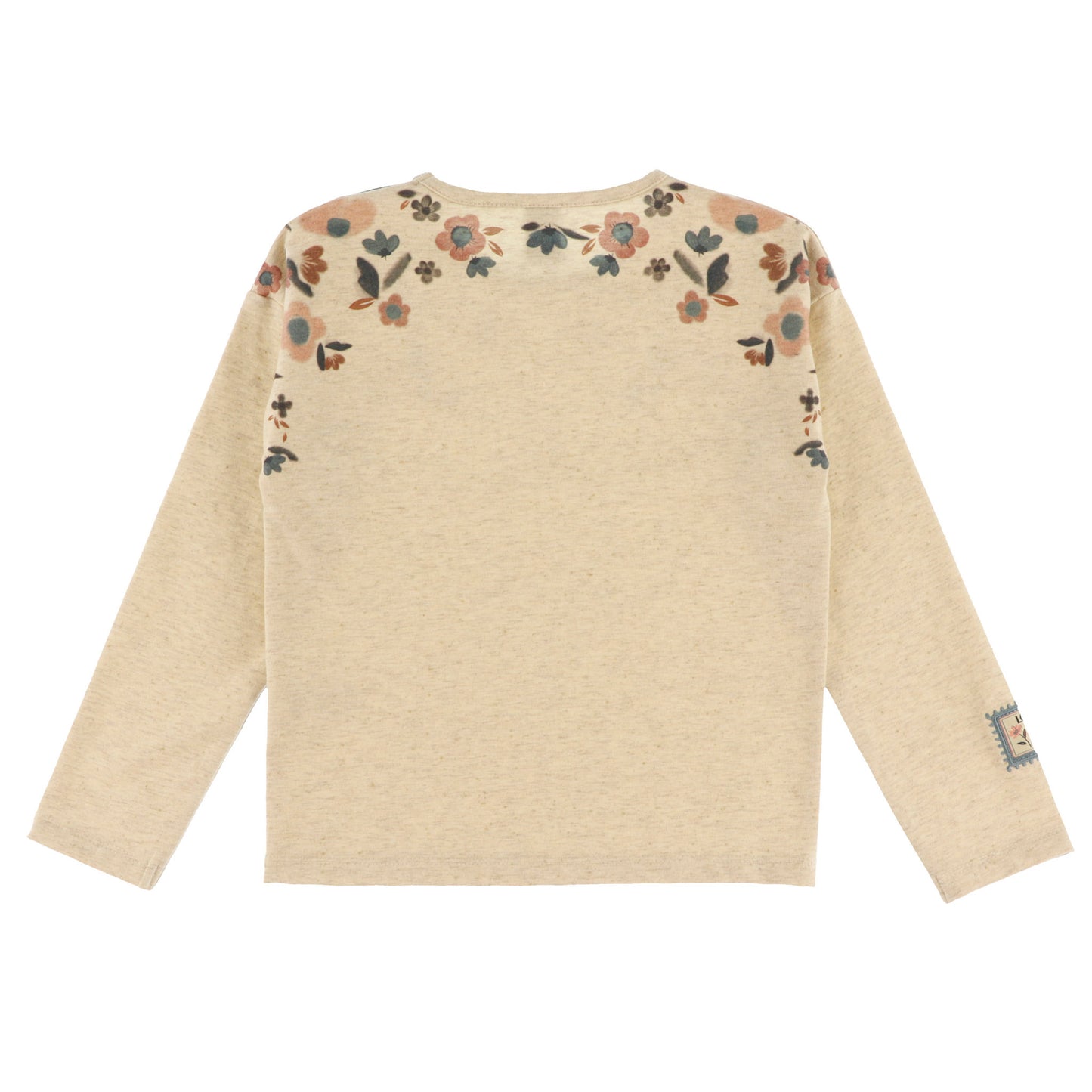 T-shirt à manches longues  Filles Beige
