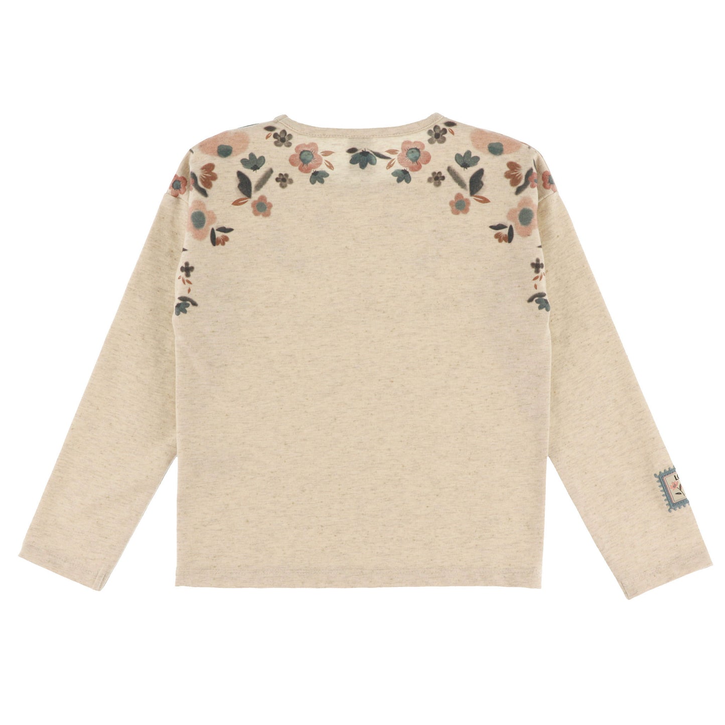 T-shirt à manches longues  Filles Beige