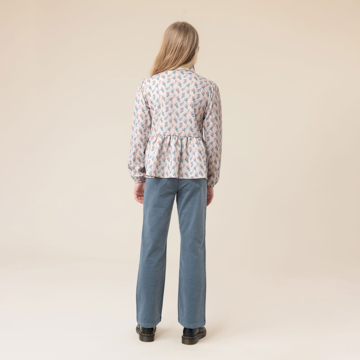 Pantalon  Filles Bleu Pale