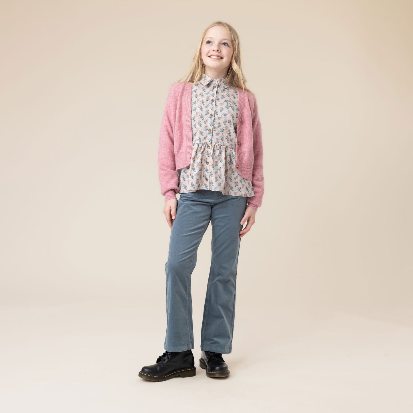 Cardigan  Filles Rose