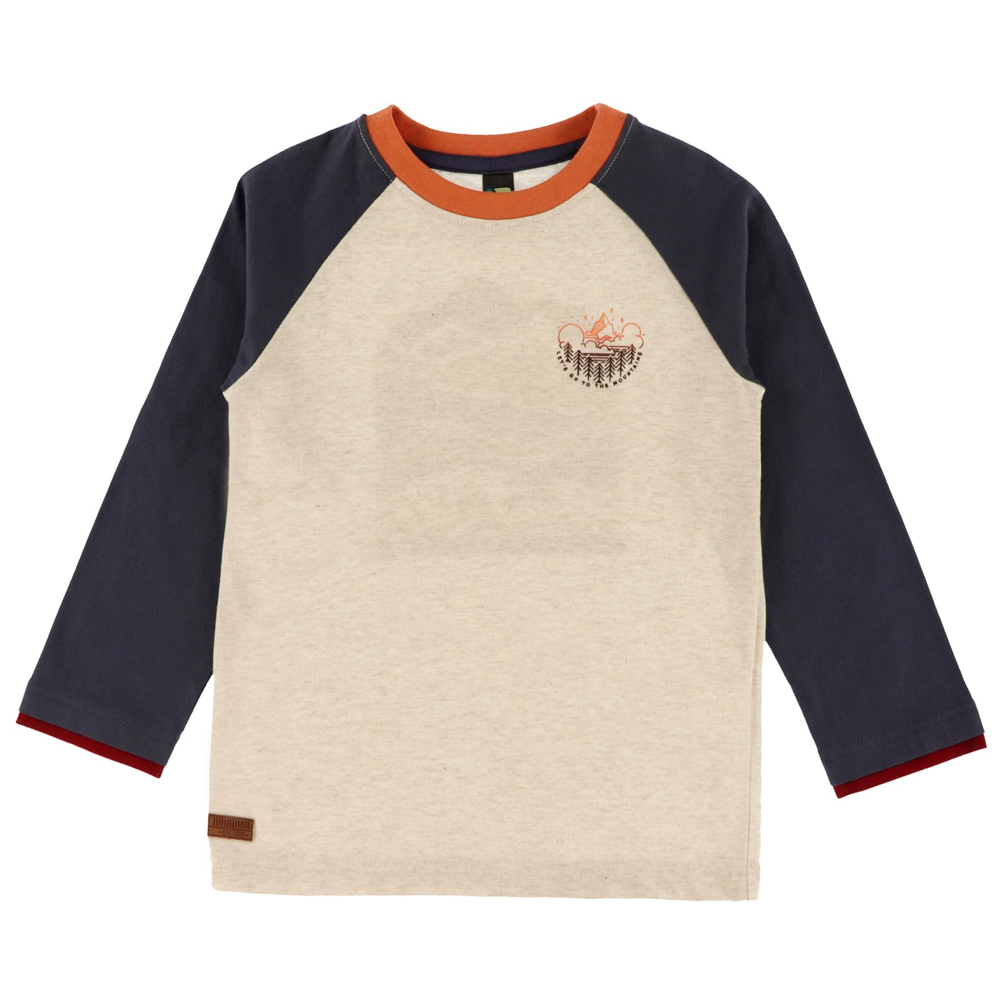 T-shirt à manches longues  Garçons Beige