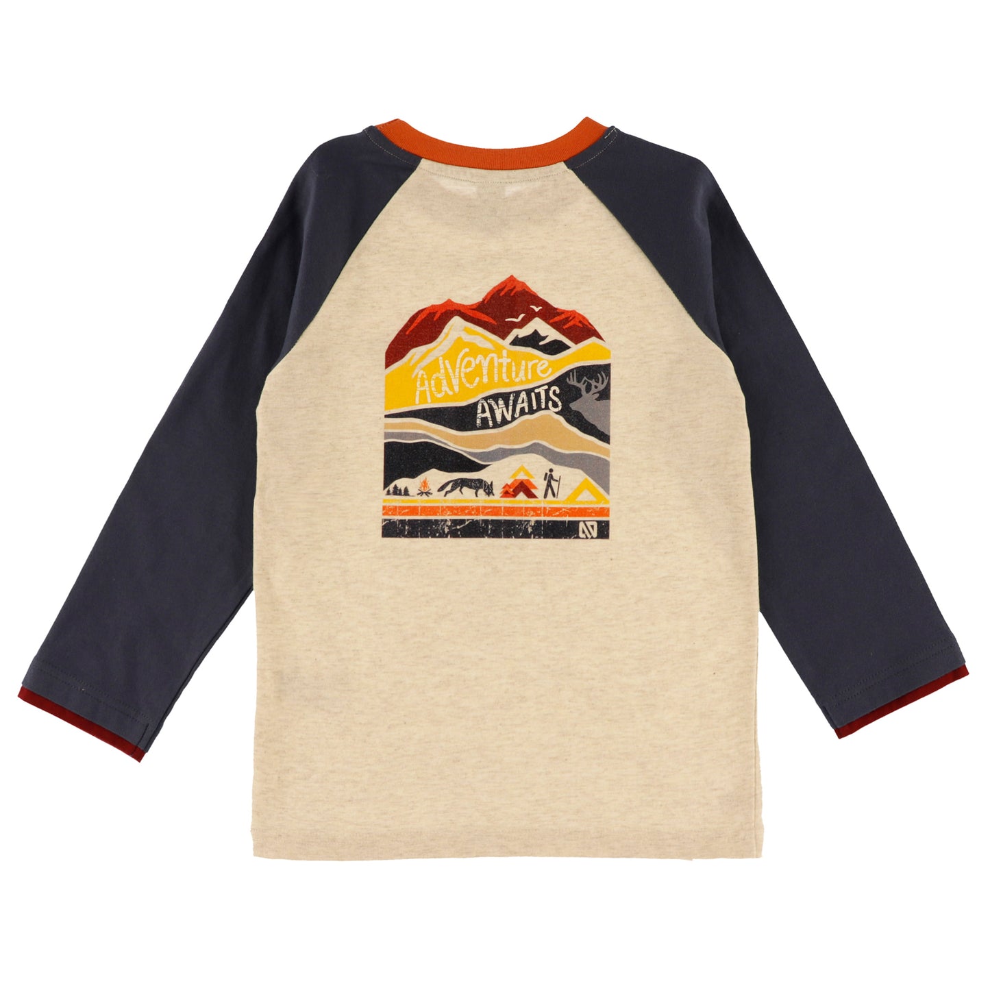 T-shirt à manches longues  Garçons Beige