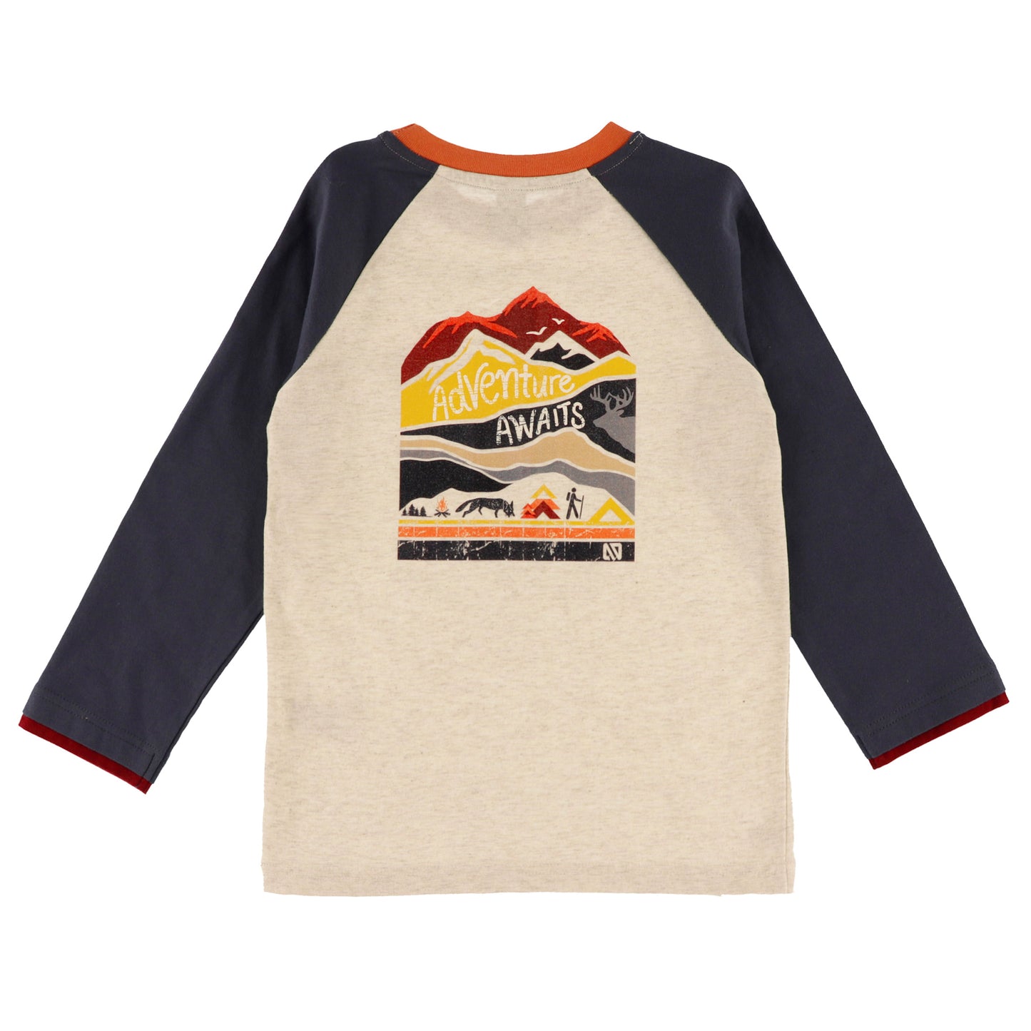 T-shirt à manches longues  Garçons Beige