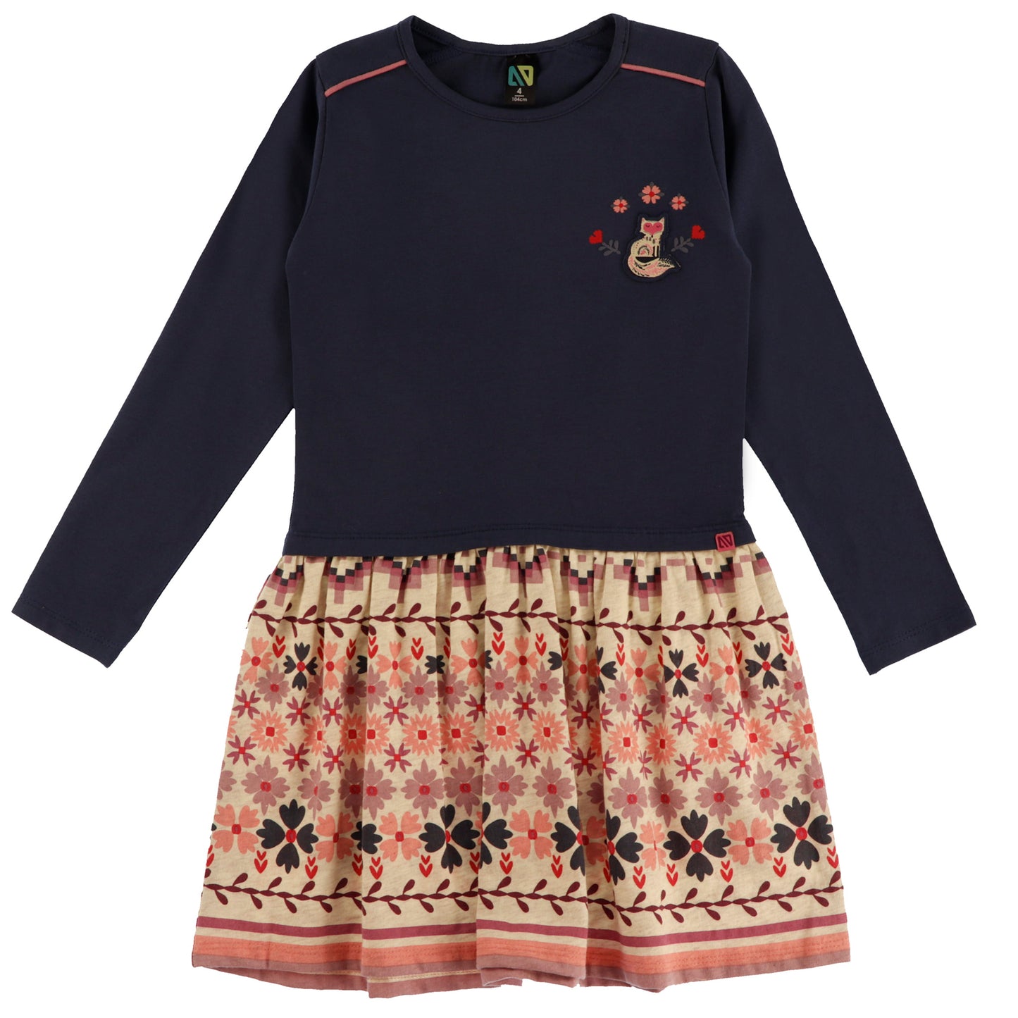 Robe  Filles Marine