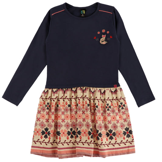 Robe  Filles Marine