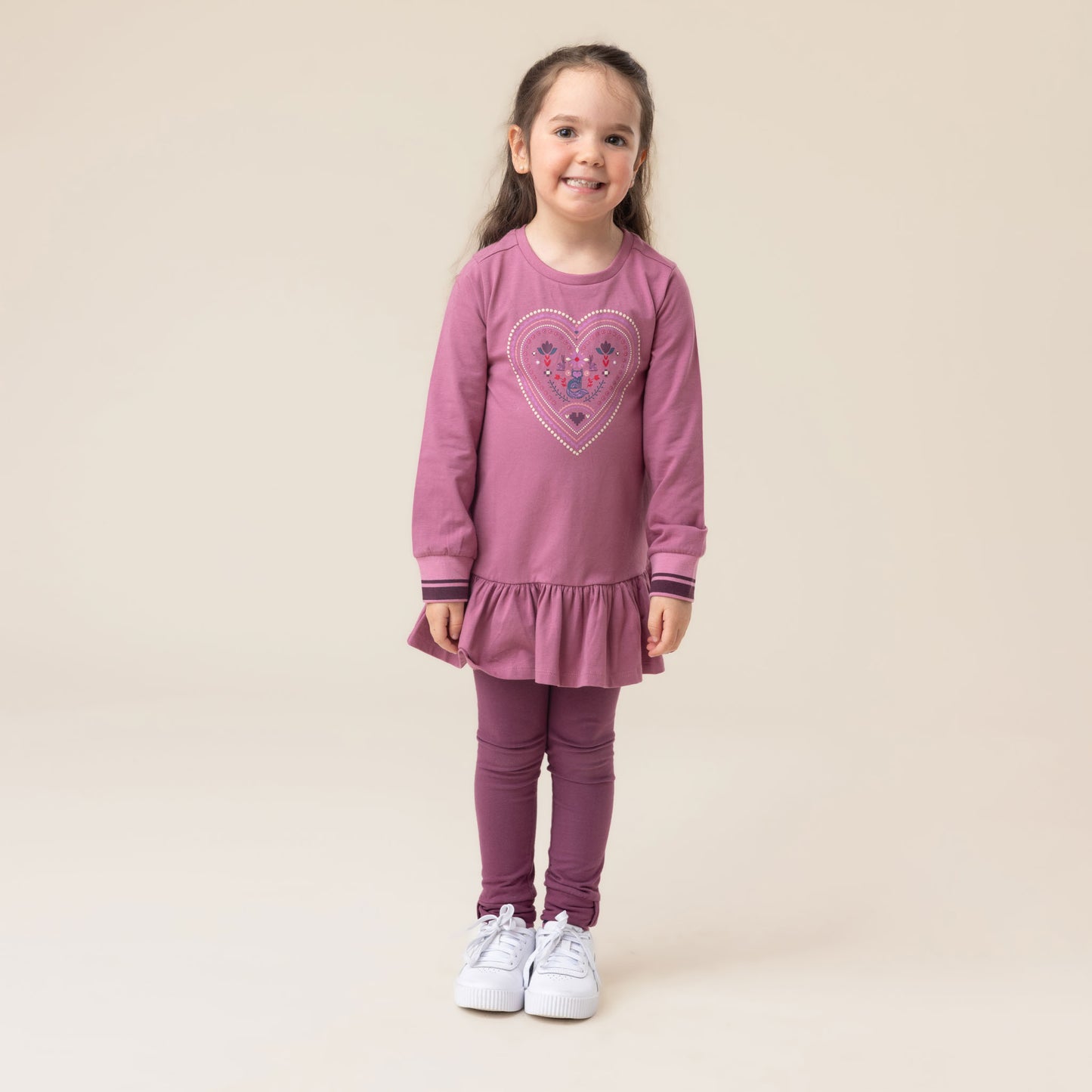 Legging  Filles Bordeaux