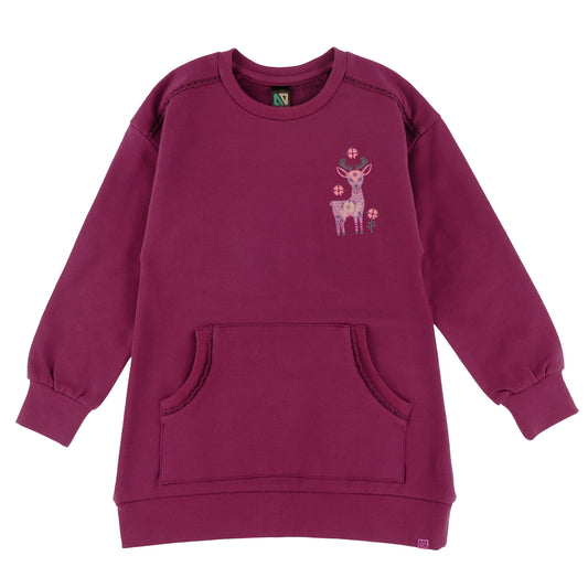 Tunique  Filles Bordeaux
