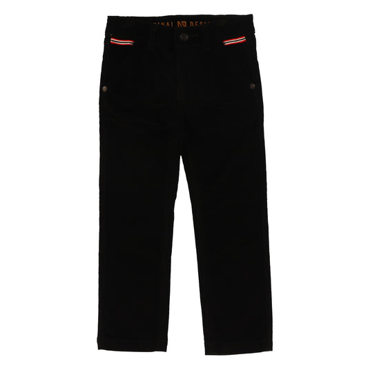 Pantalon Corduroy Noir Garçons