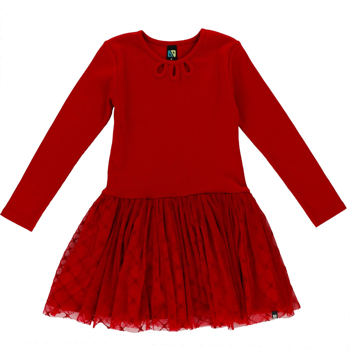 Robe boucles Rouge