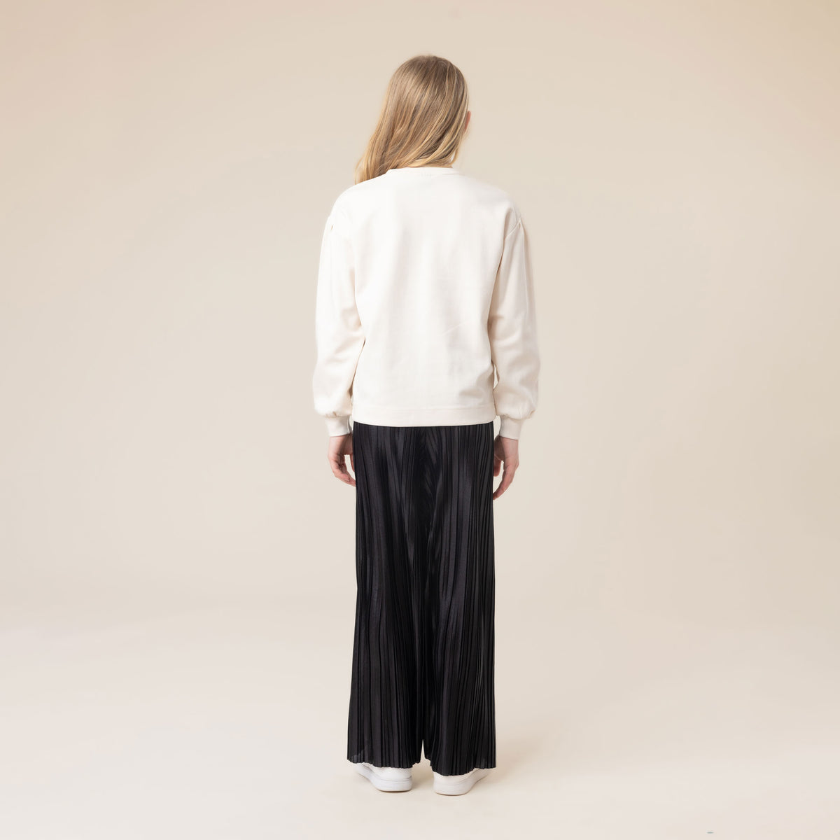 Pantalon Brillant Noir