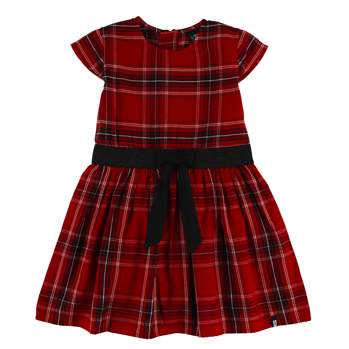 Robe à carreaux Rouge