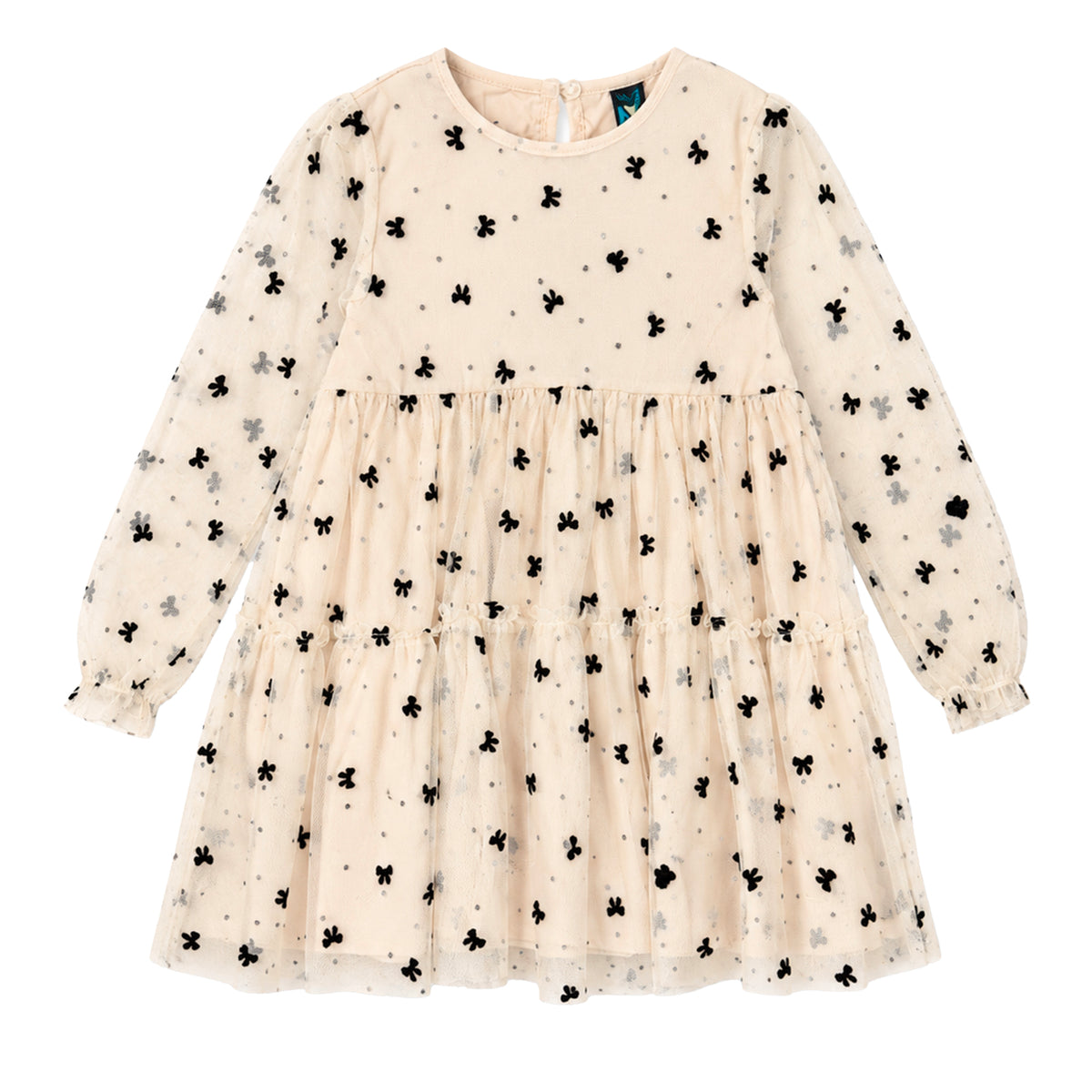 Robe scintillante Beige