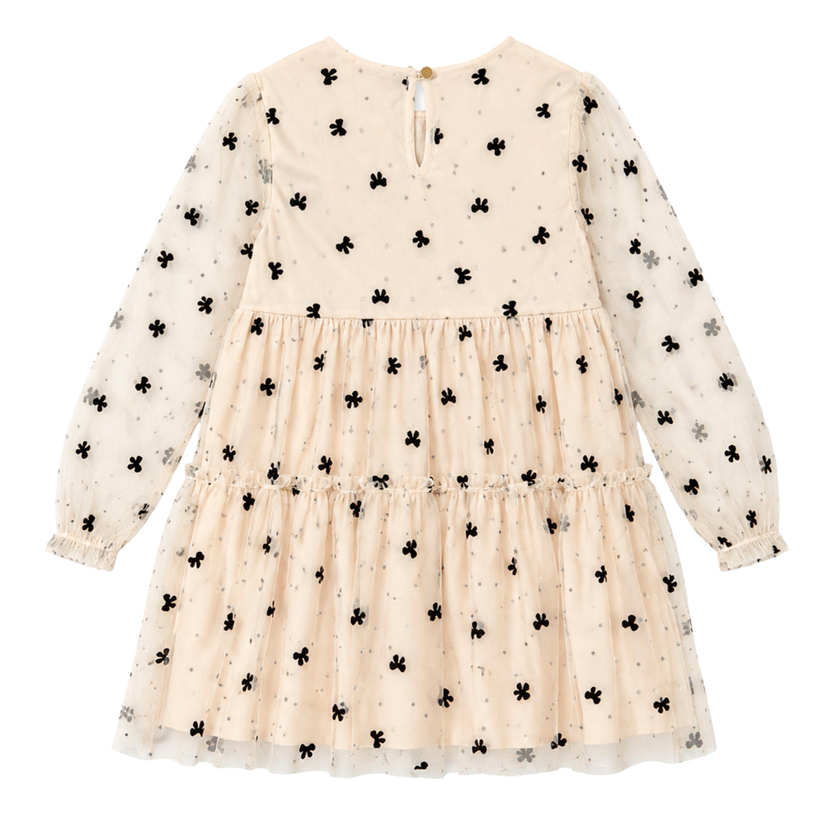 Robe scintillante Beige