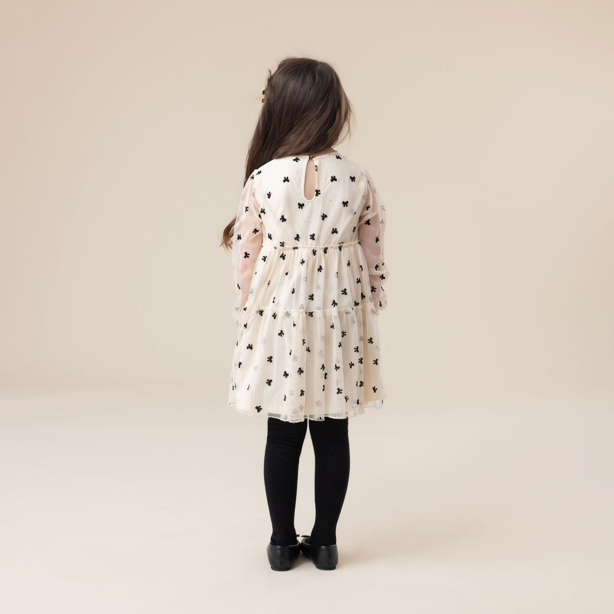 Robe scintillante Beige