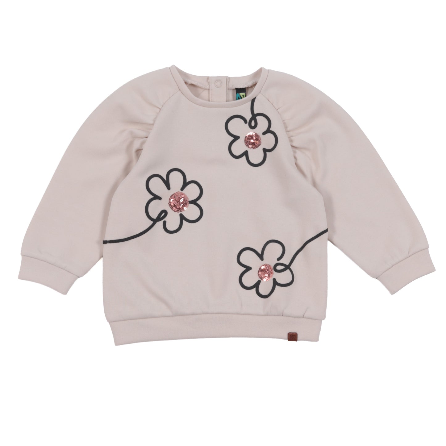 Ensemble t-shirt deux-pièces  Bébé Fille Ivoire