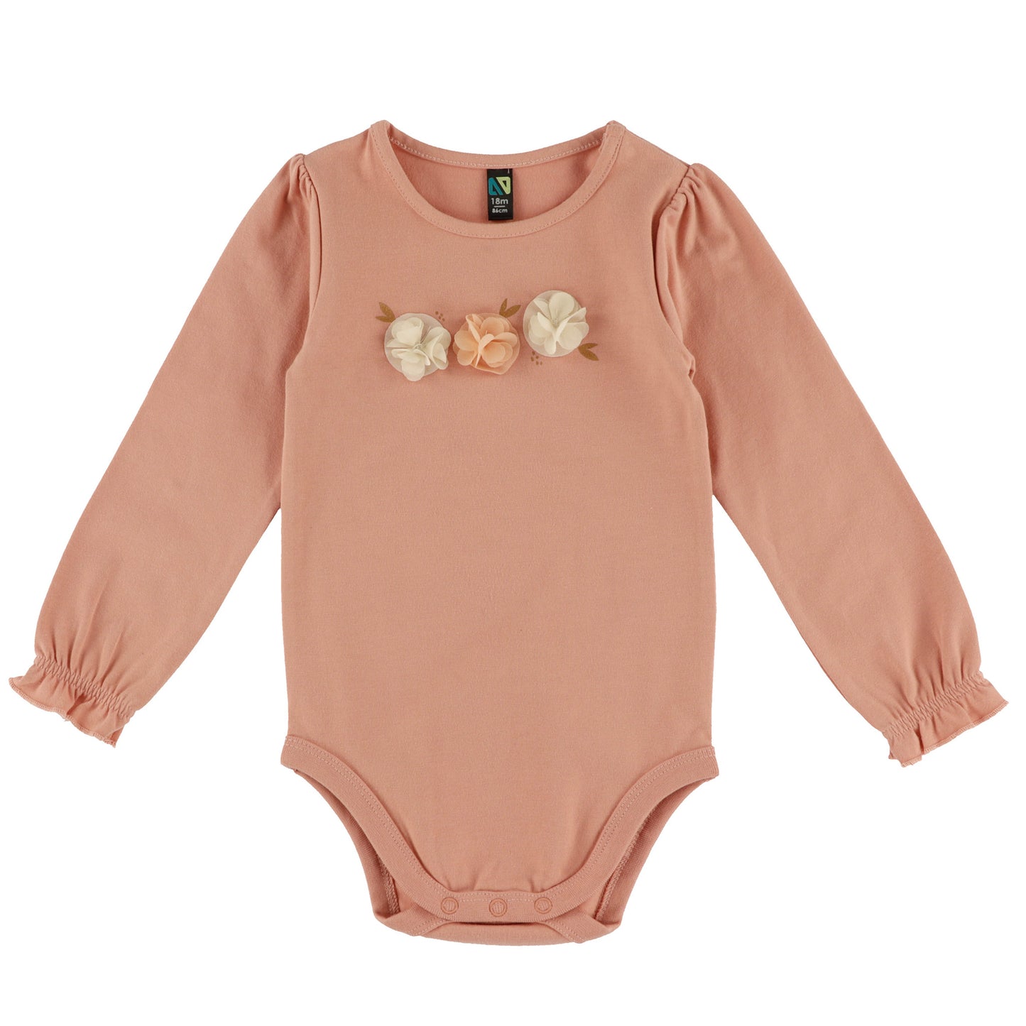 Ensemble cache-couche deux-pièces  Bébé Fille Corail