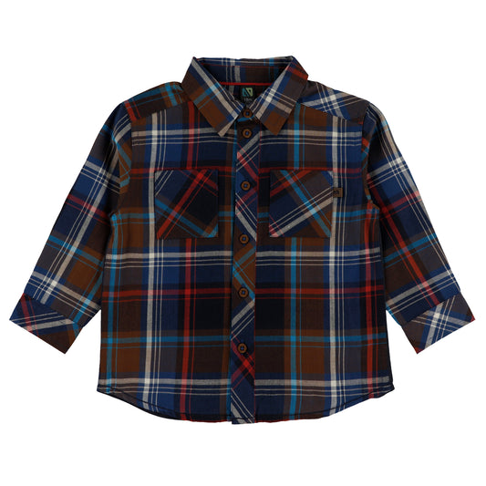 Chemise  Bébé Garcon Bleu