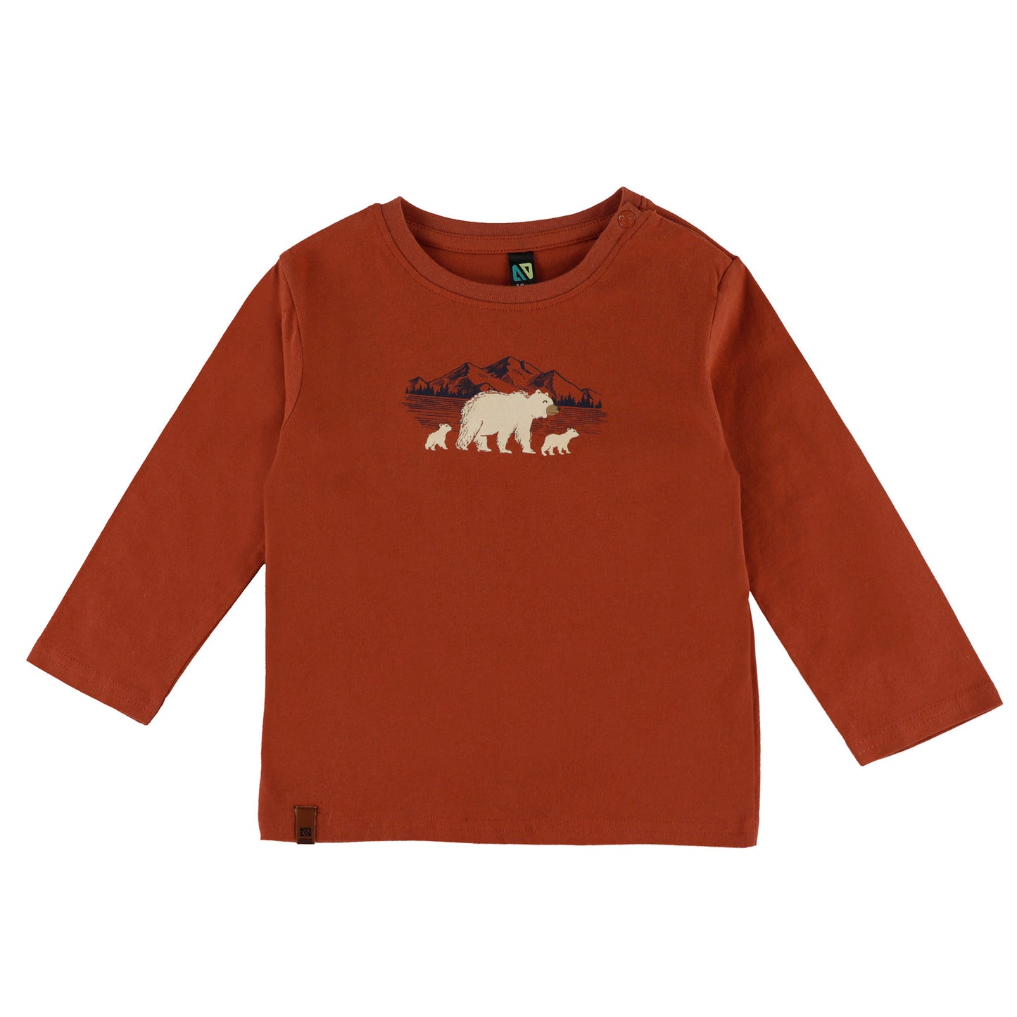 T-shirt  Bébé Garcon Brun
